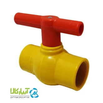 قیمت شیر توپی ضد اسید پارس خاور - آبیار کالا