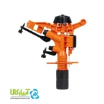 قیمت آبپاش پلیمری تنظیمی پلاس دو نازله ویسپار سایز 1 اینچ