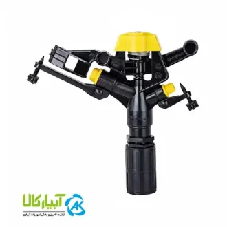 قیمت آبپاش پلیمری تمام دور ویسپار مشکی 3.4 و 1 اینچ