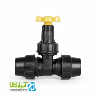 قیمت و خرید شیر کشویی دوسر رابط ویسپار Vispar