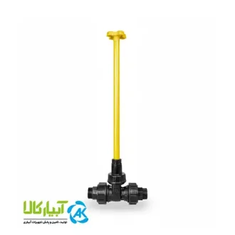 قیمت شیر کشویی دوسر مهره ماسوره دسته بلند ویسپار