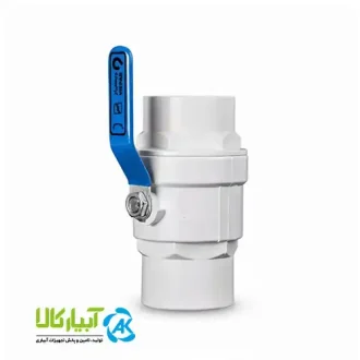 خرید و قیمت شیر توپی پرو وایت دسته فلزی ویسپار بدون آبکاری