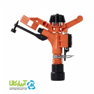 قیمت آبپاش پلیمری تنظیمی ویسپار نارنجی سایز 3.4 و 1 اینچ