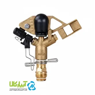 قیمت آبپاش برنجی تنظیمی دو نازله ویسپار