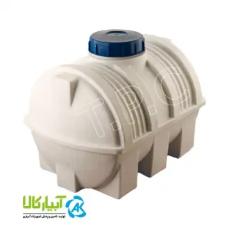 خرید مخزن آب 100 لیتری افقی کرکره ای پلاستیکی طبرستان