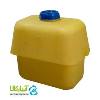 خرید مخزن سمپاش 200 لیتری دو طبقه زرد طبرستان - آبیار کالا