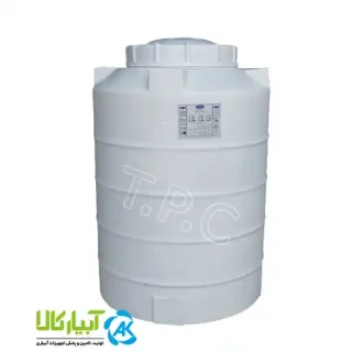 خرید مخزن آب 350 لیتری عمودی پلاستیکی طبرستان