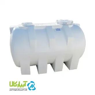 خرید مخزن آب 4000 لیتری افقی کرکره ای پلاستیکی طبرستان