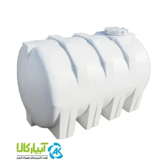 قیمت مخزن آب 6000 لیتری افقی کرکره ای پلاستیکی طبرستان