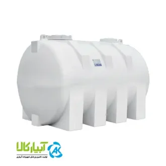 خرید مخزن آب 8000 لیتری افقی پلاستیکی طبرستان