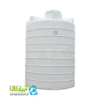 خرید مخزن آب 8000 لیتری عمودی پلاستیکی طبرستان