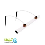 خرید لوله ماکارونی PVC سفید 500 متری - آبیار کالا