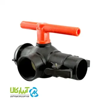 شیر توپی دوسر کوپلینگ یکسر دنده داخل پارس خاور